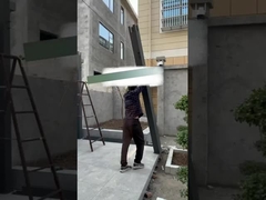 플립 10x10 알루미늄 페르골라 야외 patio 무료 환기 기능